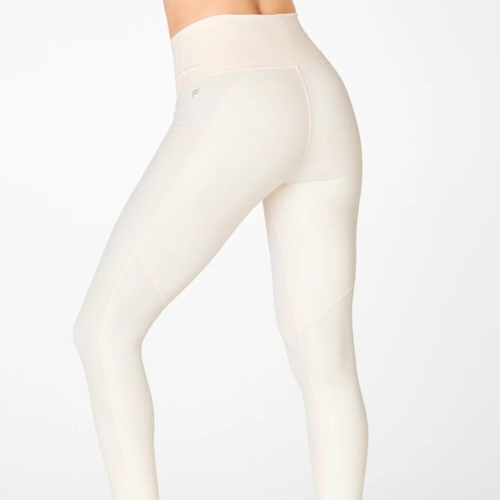 Fabletics PureLuxe High Waisted Iridescent 7/8 Leggings -- Size XS